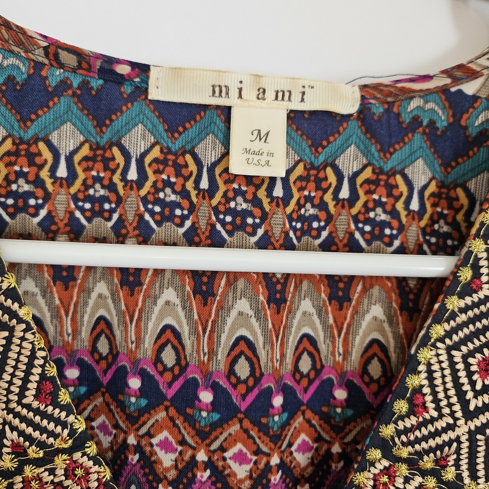 Miami Multicolor Patterned Top - image 3